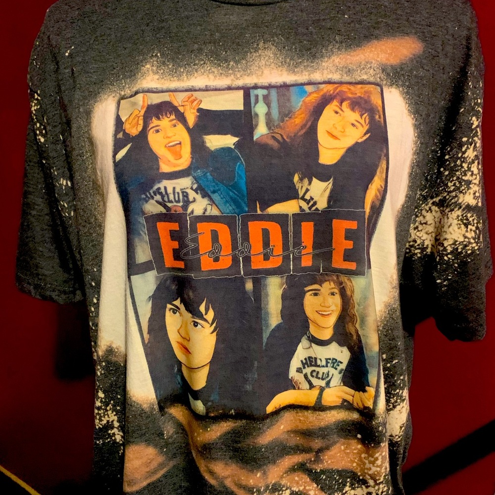 Eddie Munson bleached tshirt